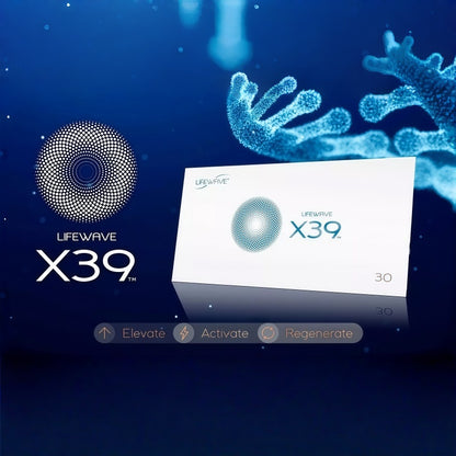 LifeWave X39 Patches -Supports Improvements of Strength and Stamina -Supports Improved Exercise Performance - No Drugs or Stimulants - Innovative Patch Technology for Enhanced Wellness - 30 Patches